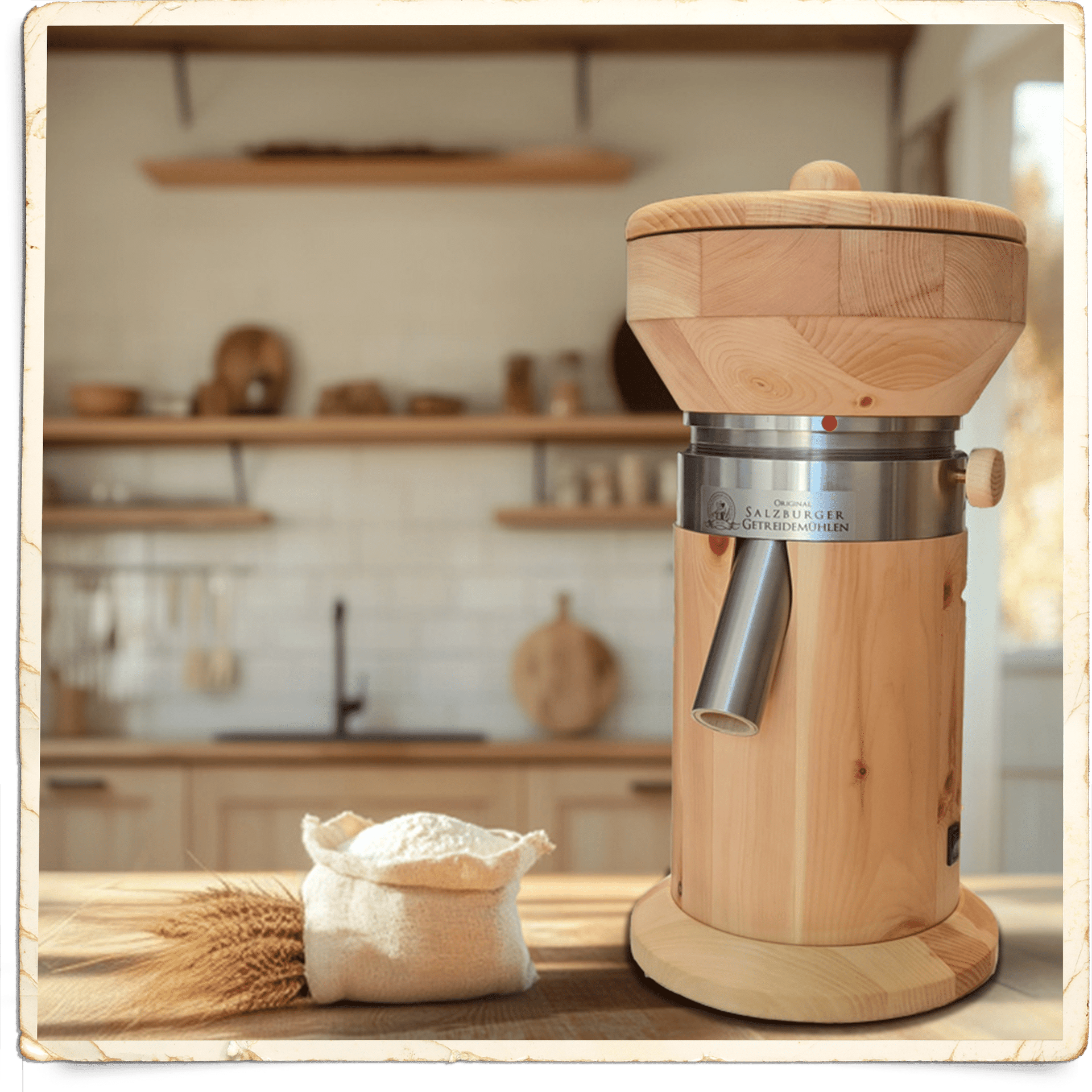 Salzburger Grain Mill MT 12 - Swiss Stone Pine - without plastics